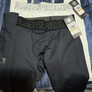Under Armour Black and White Performance Leggings